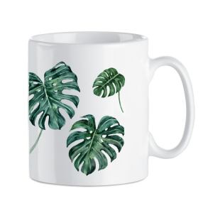 Kubek Ceramiczny Rośliny 330ml - MONSTERA